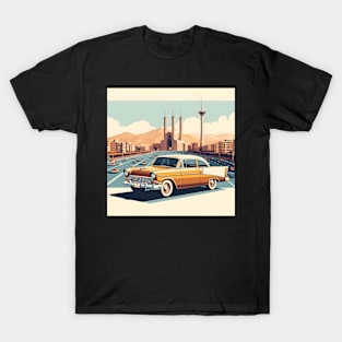 Classic car in Iran T-Shirt